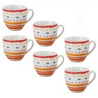 TAZZINE CAFFE' PZ.6 SENZA PIATTO